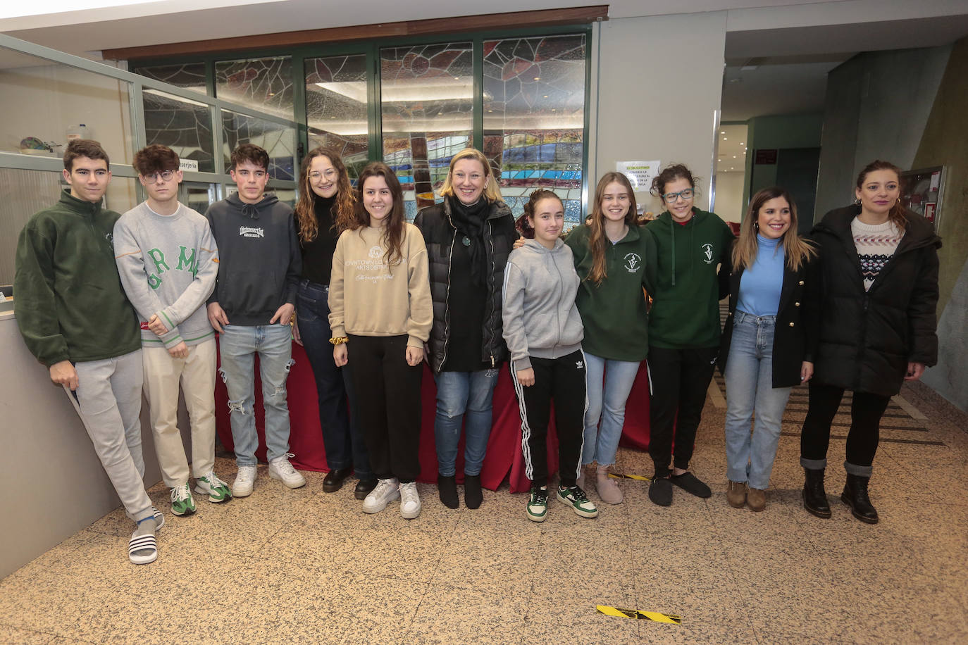 La consejera de Familia e Igualdad de Oportunidades, Isabel Blanco, visita la Residencia Juvenil Doña Sancha.