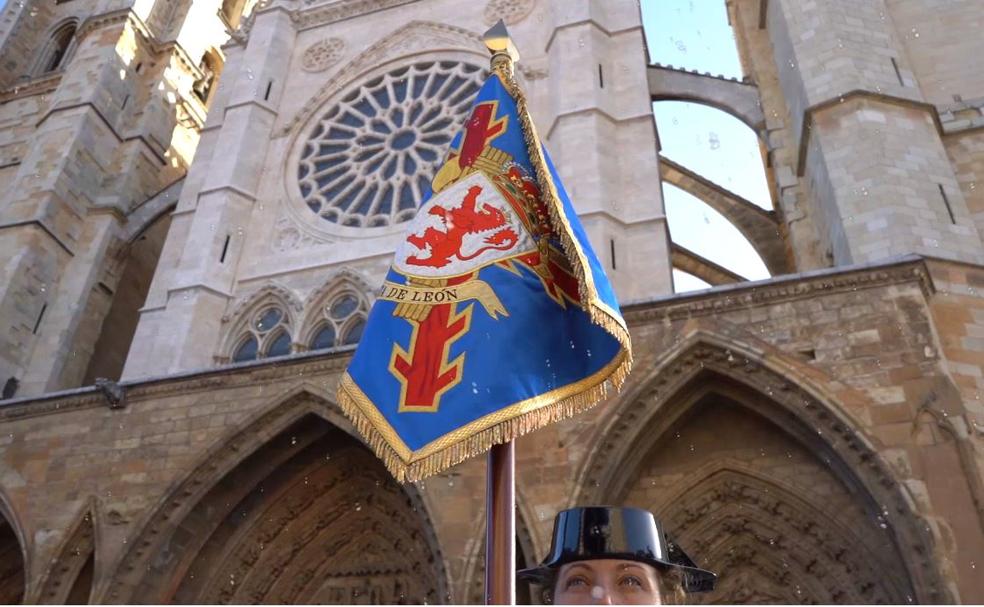 El patriótico vídeo con el que la Guardia Civil felicita la Navidad a los leoneses.