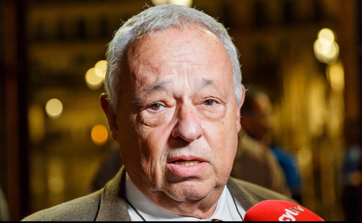 El consejero de Cultura, Turismo y Deporte, Gonzalo Santonja.