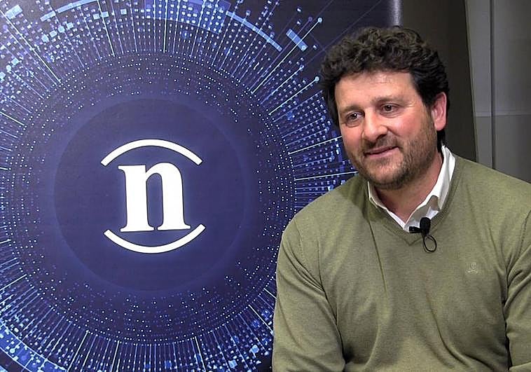 Manuel García, alcalde de Villaquilambre, en su entrevista con Leonoticias