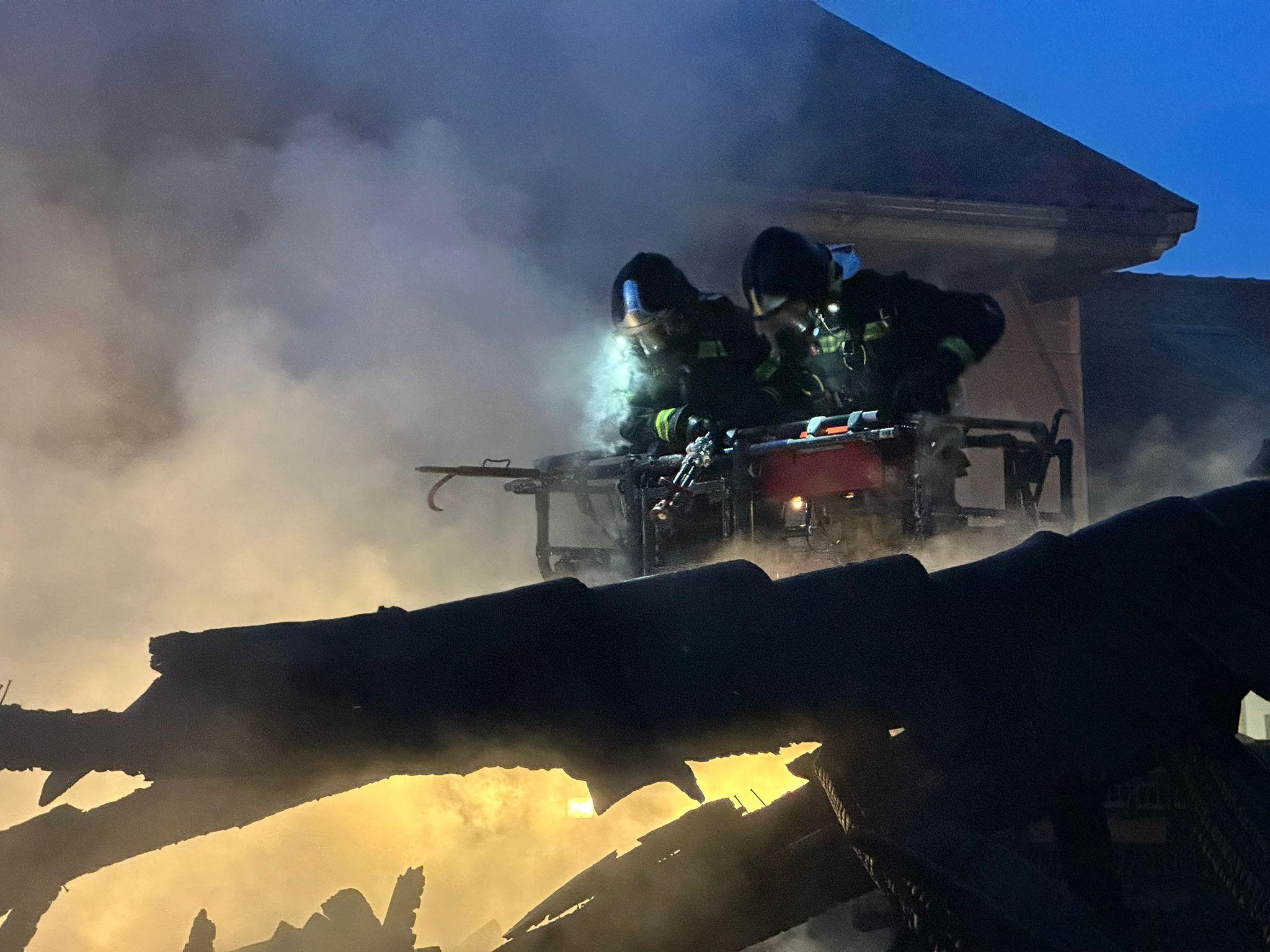 Incendio en una vivienda abandonada en la calle Alfonso el Justiciero de León