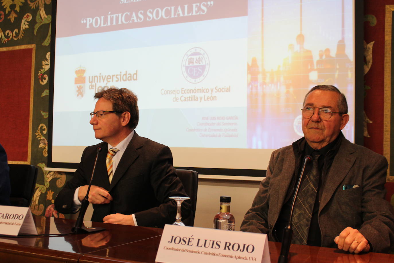 Seminario sobre políticas sociales organizado por el Consejo Económico y Social de Castilla y León y la ULE