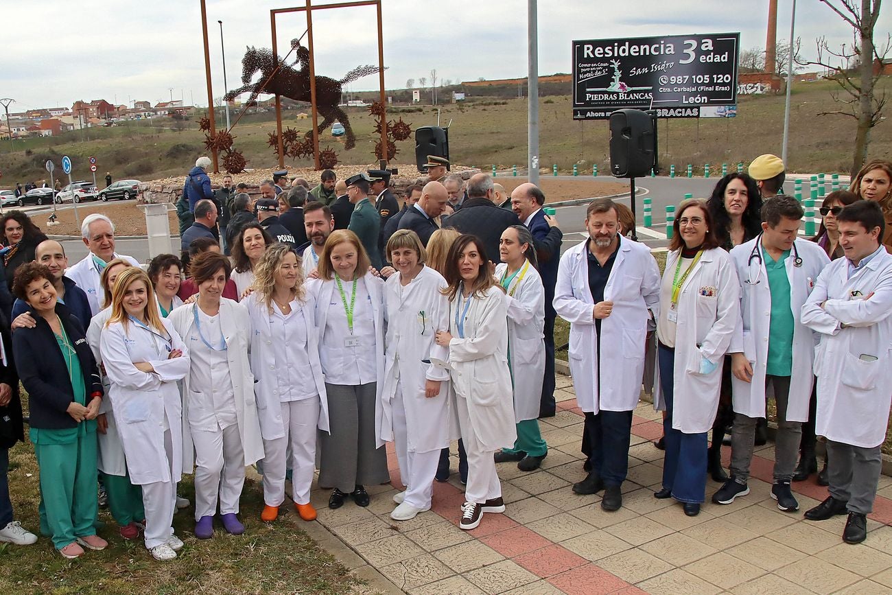 Homenaje a los héroes de la pandemia