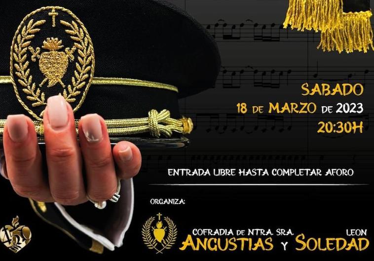 La Agrupación Musical de Nuestra Señora de las Angustias y Soledad celebrará este sábado su tradicional concierto