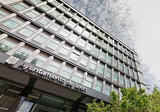 Sede del Ayuntamiento de León en Ordoño II.