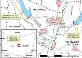 El proyecto de los pantanos de la Rial y los Morales.