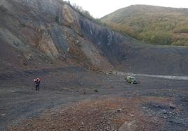 Yacimiento paleontológico de la Mina de Boisán, en Santa Marina de Torre.