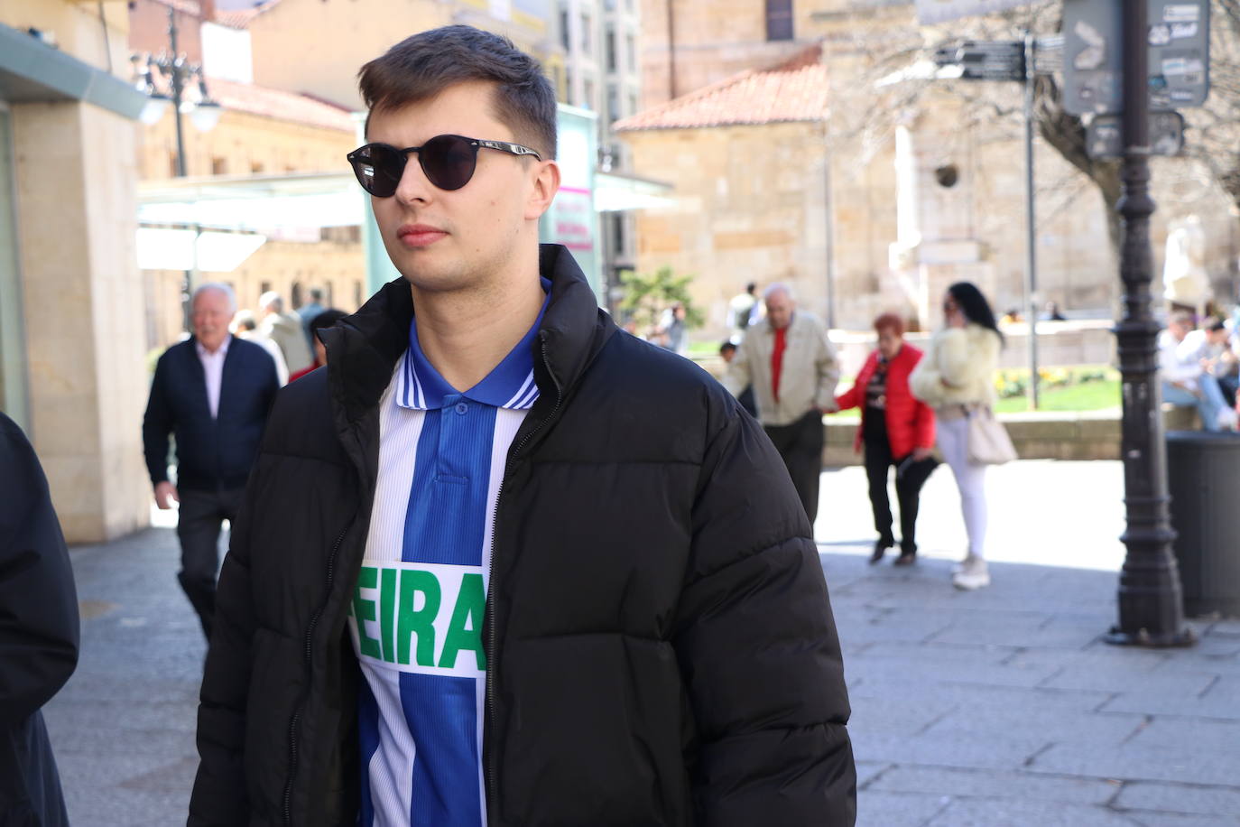 Aficionados del Deportivo por León