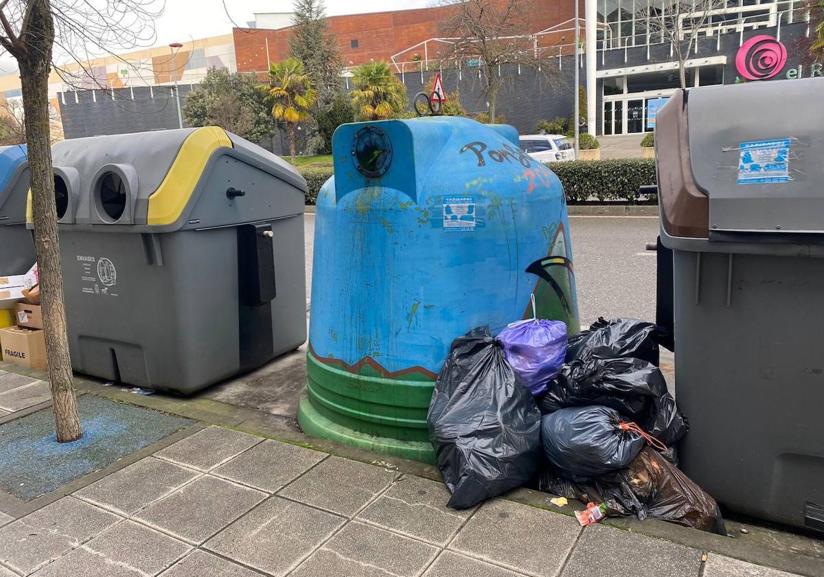 Situación de la huelga de basuras que se vive en Ponferrada.