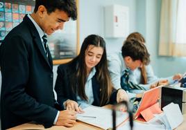 Los alumnos logran la misma titulación que los estudiantes estadounidenses al finalizar el High School.