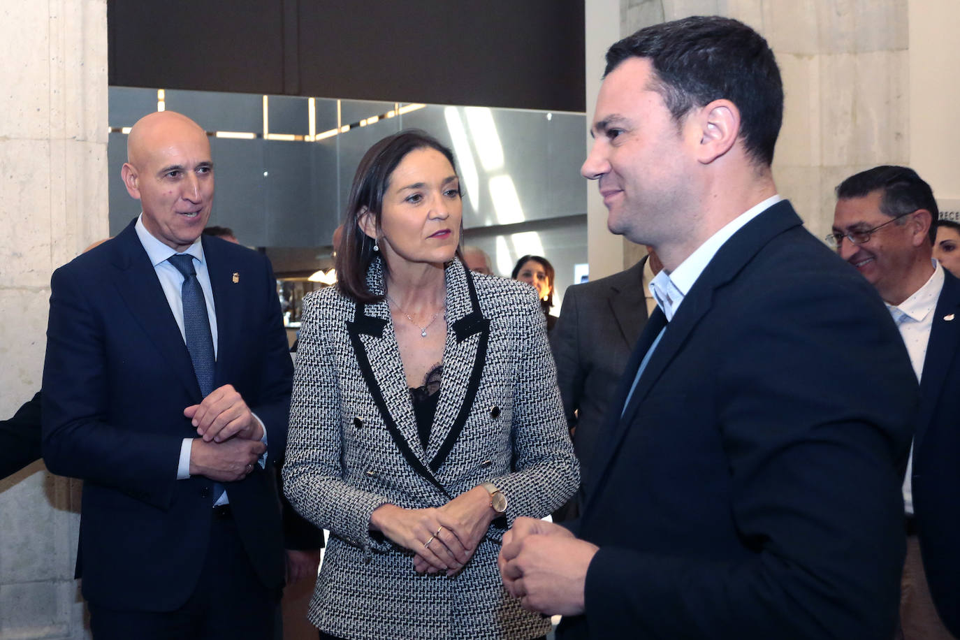 Visita de la ministra de Industria a León