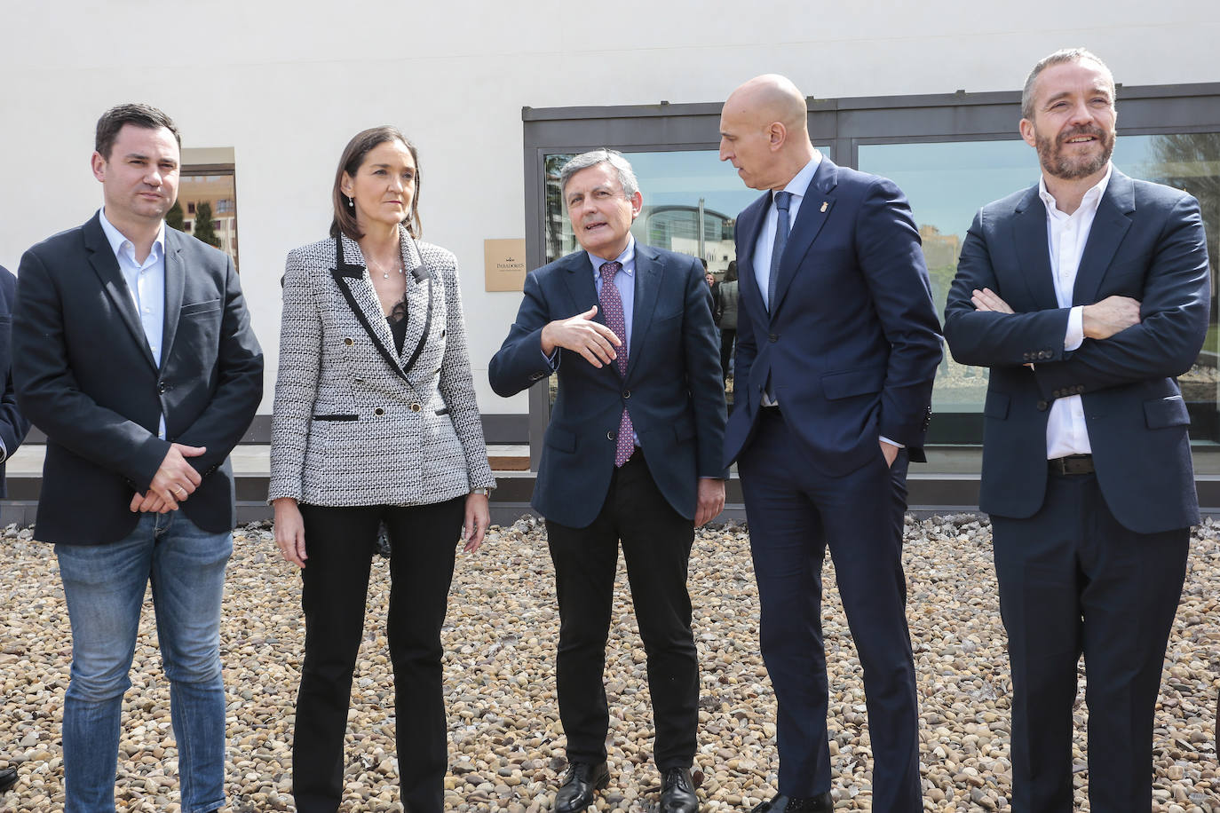 Visita de la ministra de Industria a León