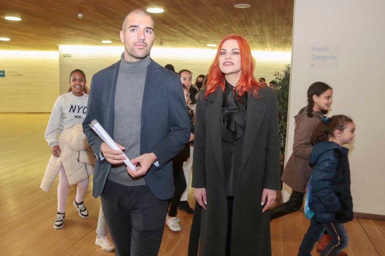 Los astronautas Pablo y Sara, Hijos Predilectos de León