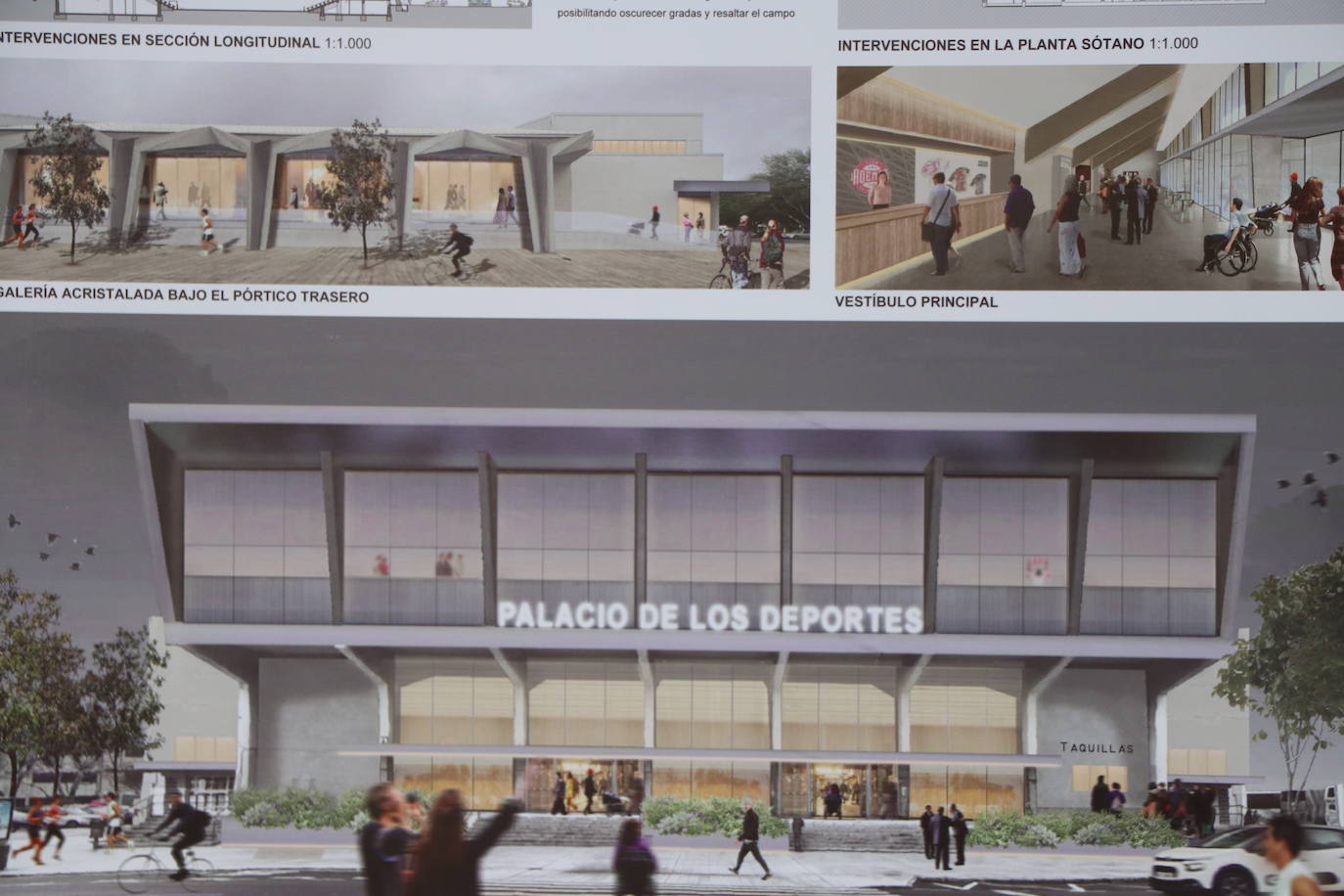 Renovación del Palacio de Deportes