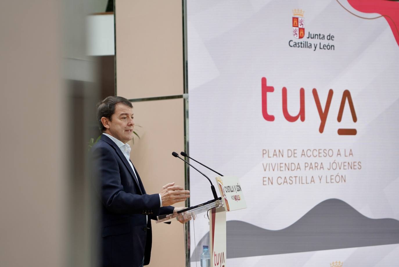 Acto de presentación del Plan de Vivienda Joven de Castilla y León