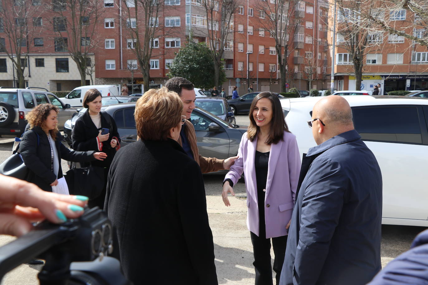 La ministra de Derechos Sociales visita el Credei de León