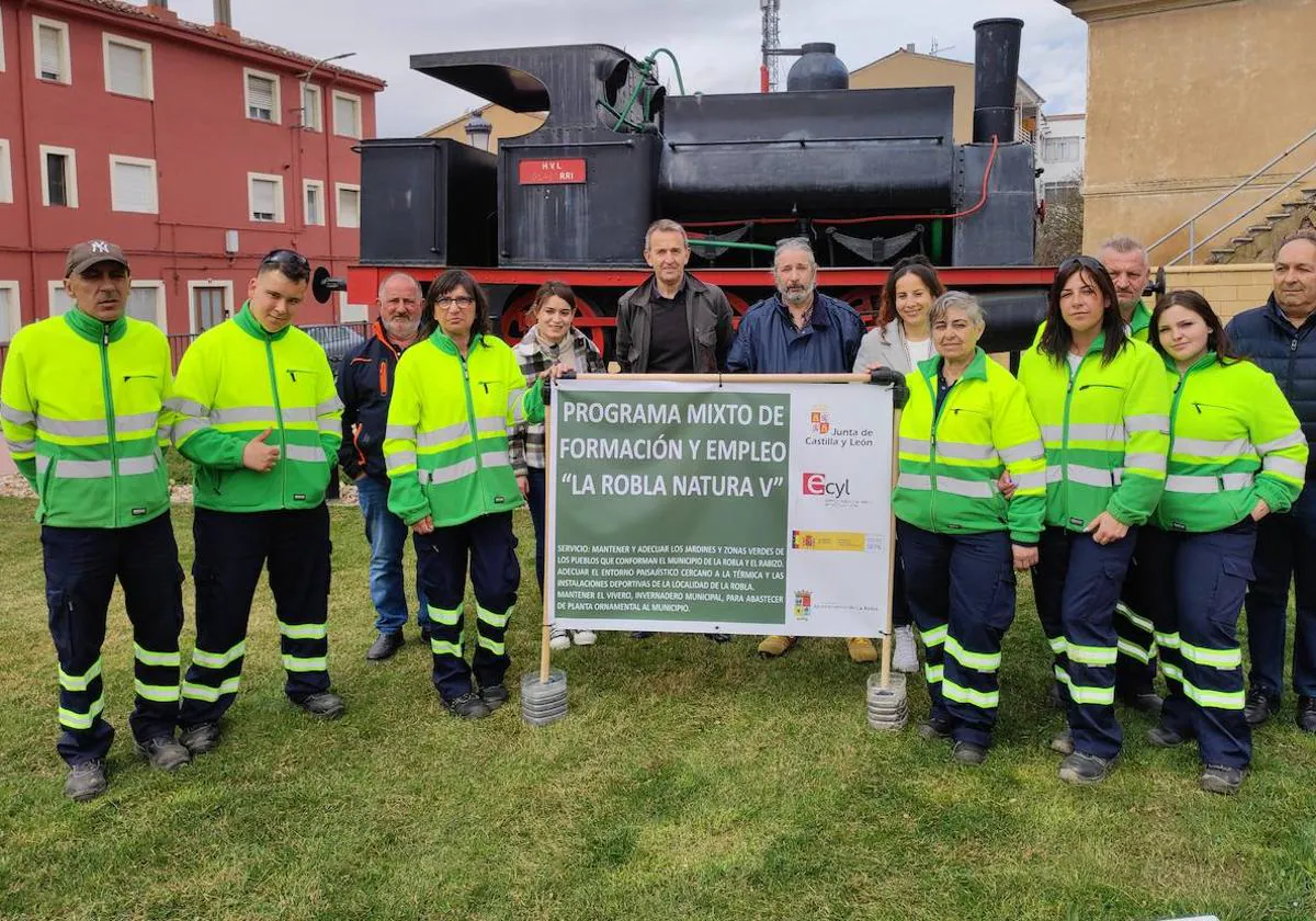 La Robla pone en marcha el programa mixto de formación y empleo 'Robla  Natura V' 