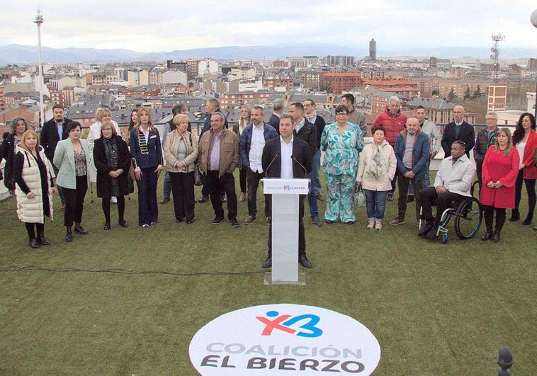 CB presenta una lista «histórica y ganadora» con la que pretende que Ponferrada tenga «el primer alcalde bercianista»
