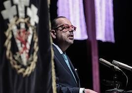 Julio Saurina proclama el pregón oficial de la Semana Santa de León.