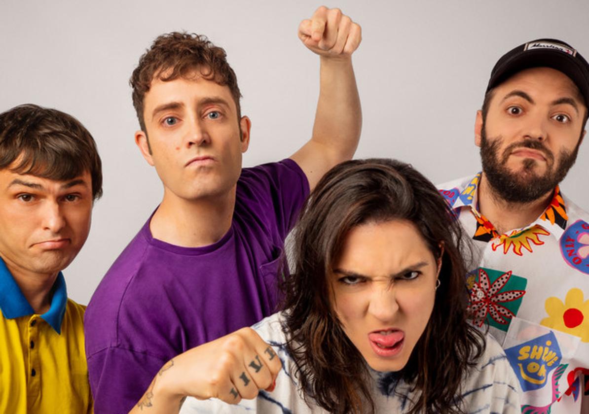 El grupo madrileño de punk-pop La La Love You.