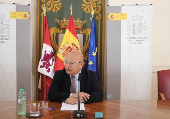 El subdelegado del Gobierno en León, Faustino Sánchez ha realizado un recorrido por las inversiones del PRTR.