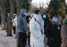 Cribado de covid-19 en Villaquilambre durante los peores meses de la pandemia.