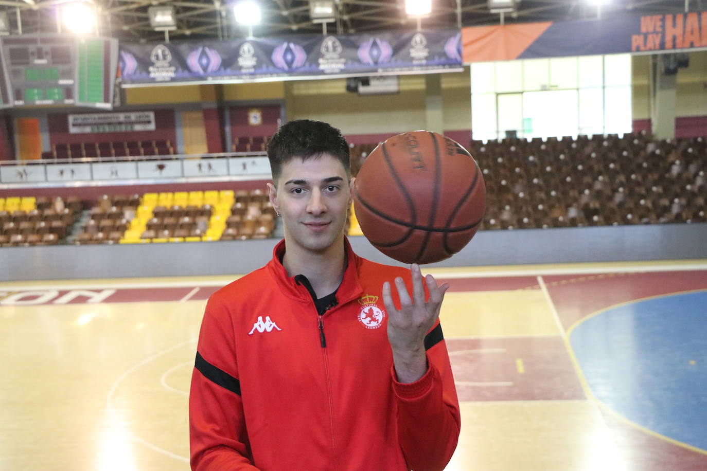 Federico Copes, jugador de la Cultural de Baloncesto