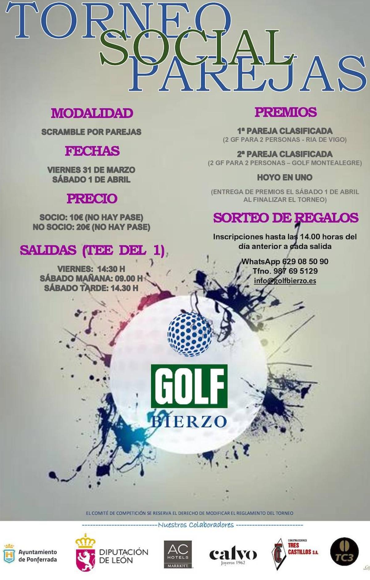 Cartel promocional del evento.