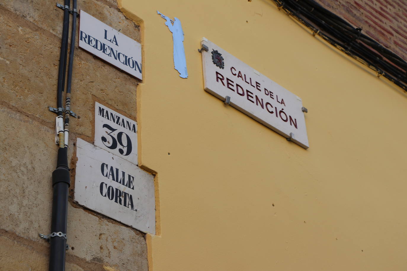Inauguración de la calle de la Redención
