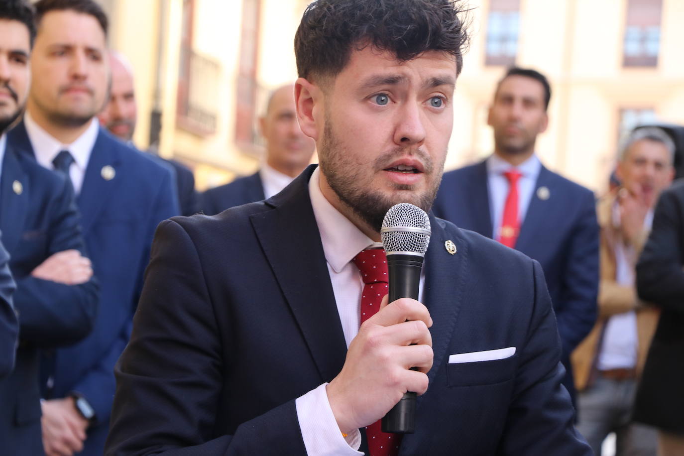 Inauguración de la calle de la Redención