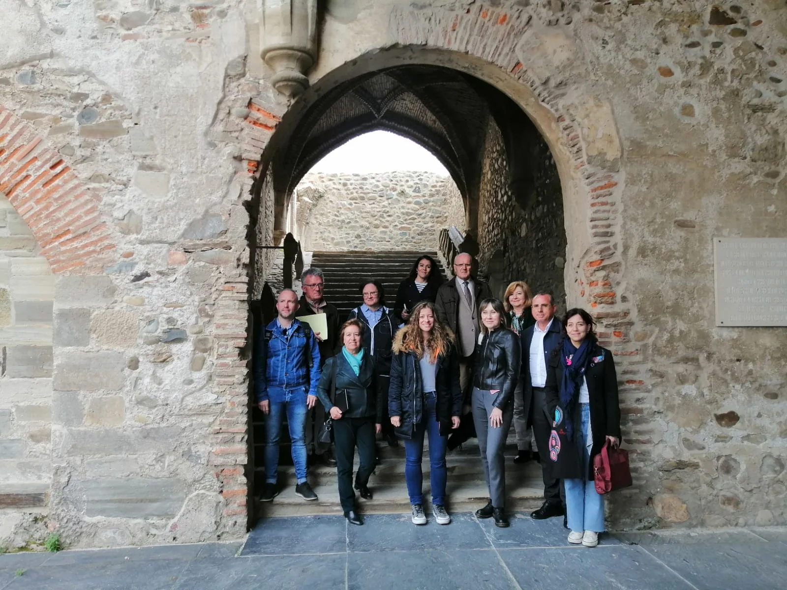 Comisión de Patrimonio celebrada este jueves en el Monasterio de Santa María de Carracedo.