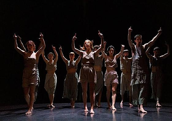 Imagen del espectáculo 'Quo', de la compañía Dantzaz.