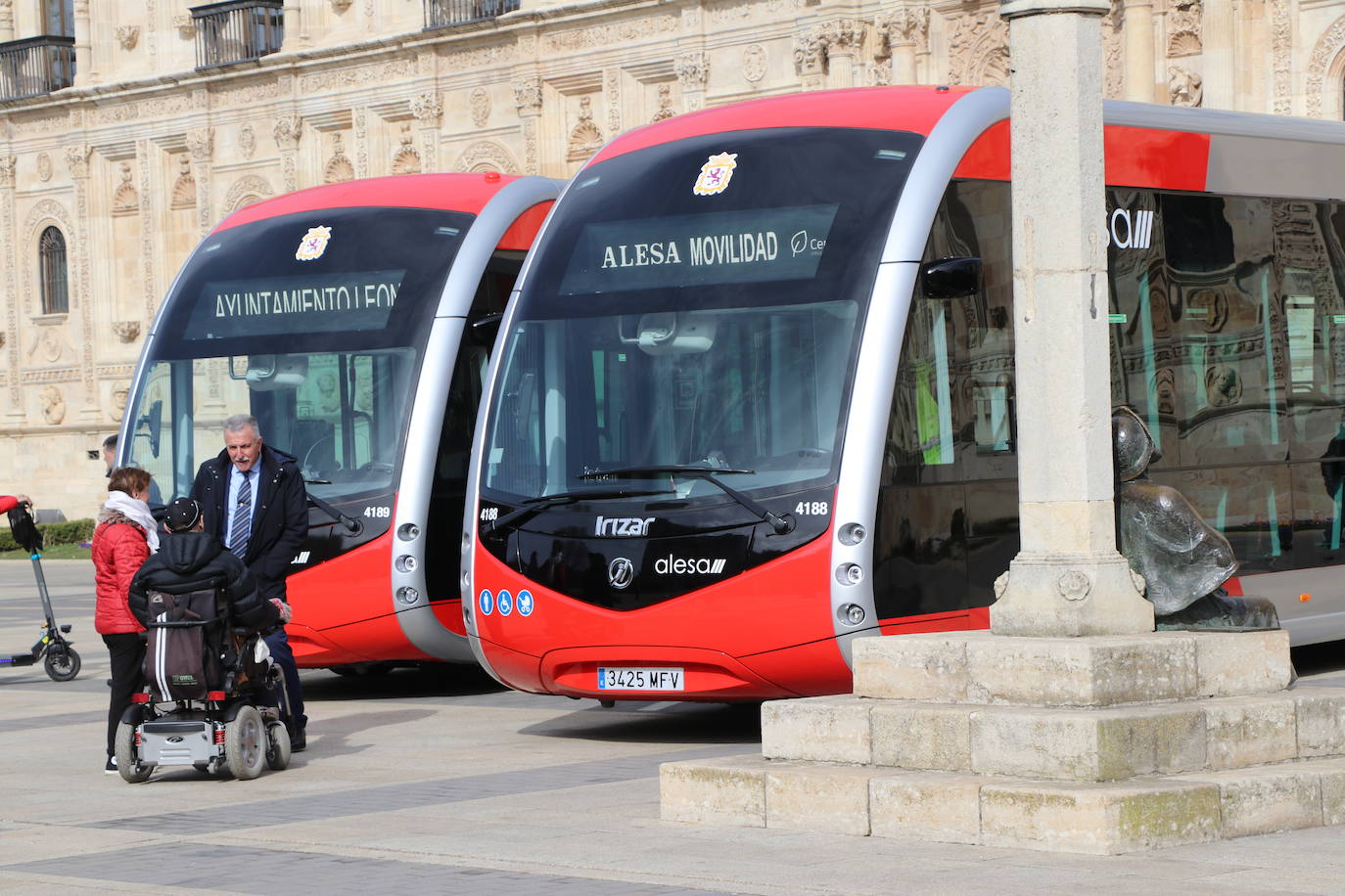 Nuevos autobuses para León