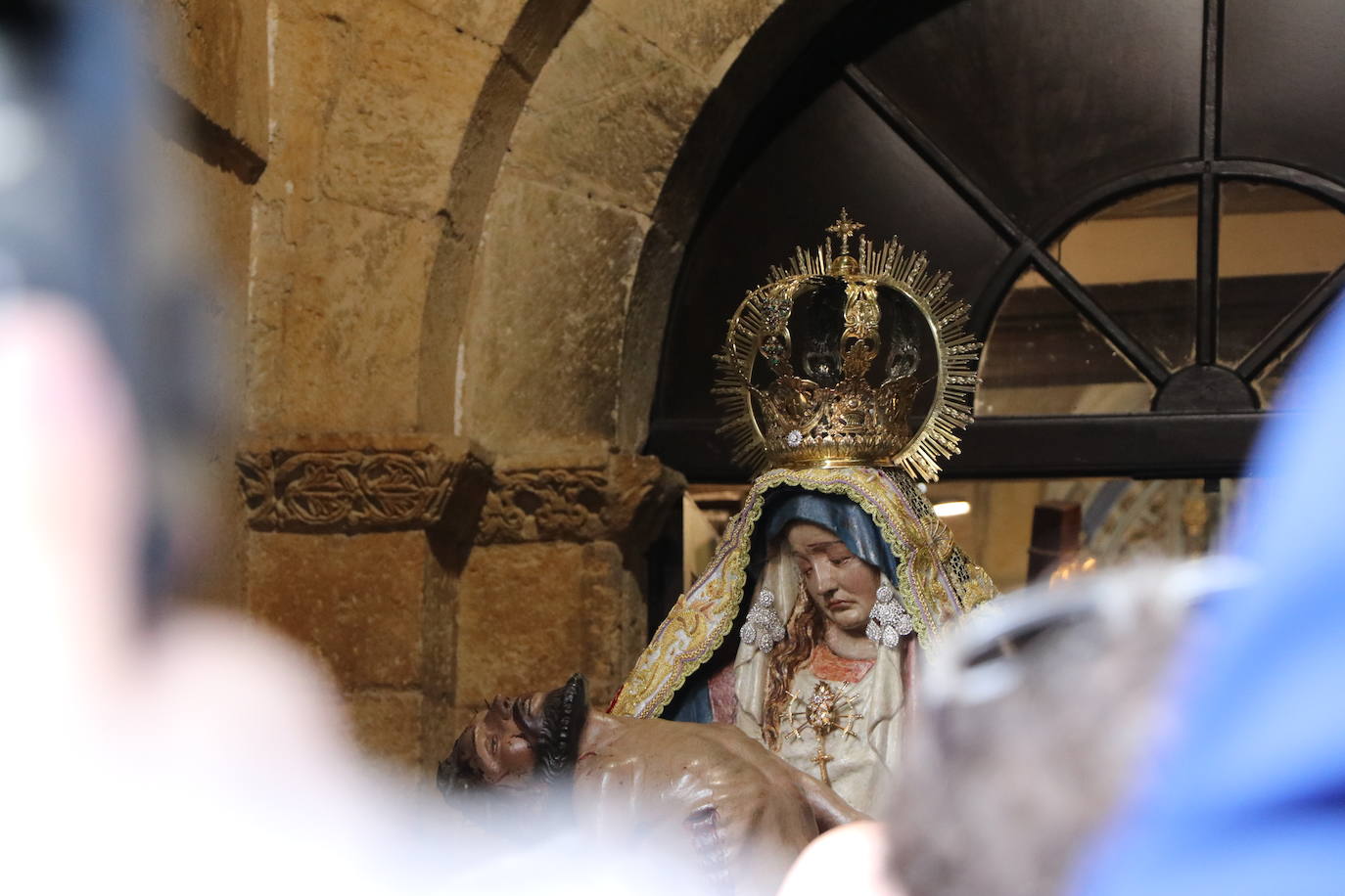 Las imágenes de la Procesión de la Dolorosa