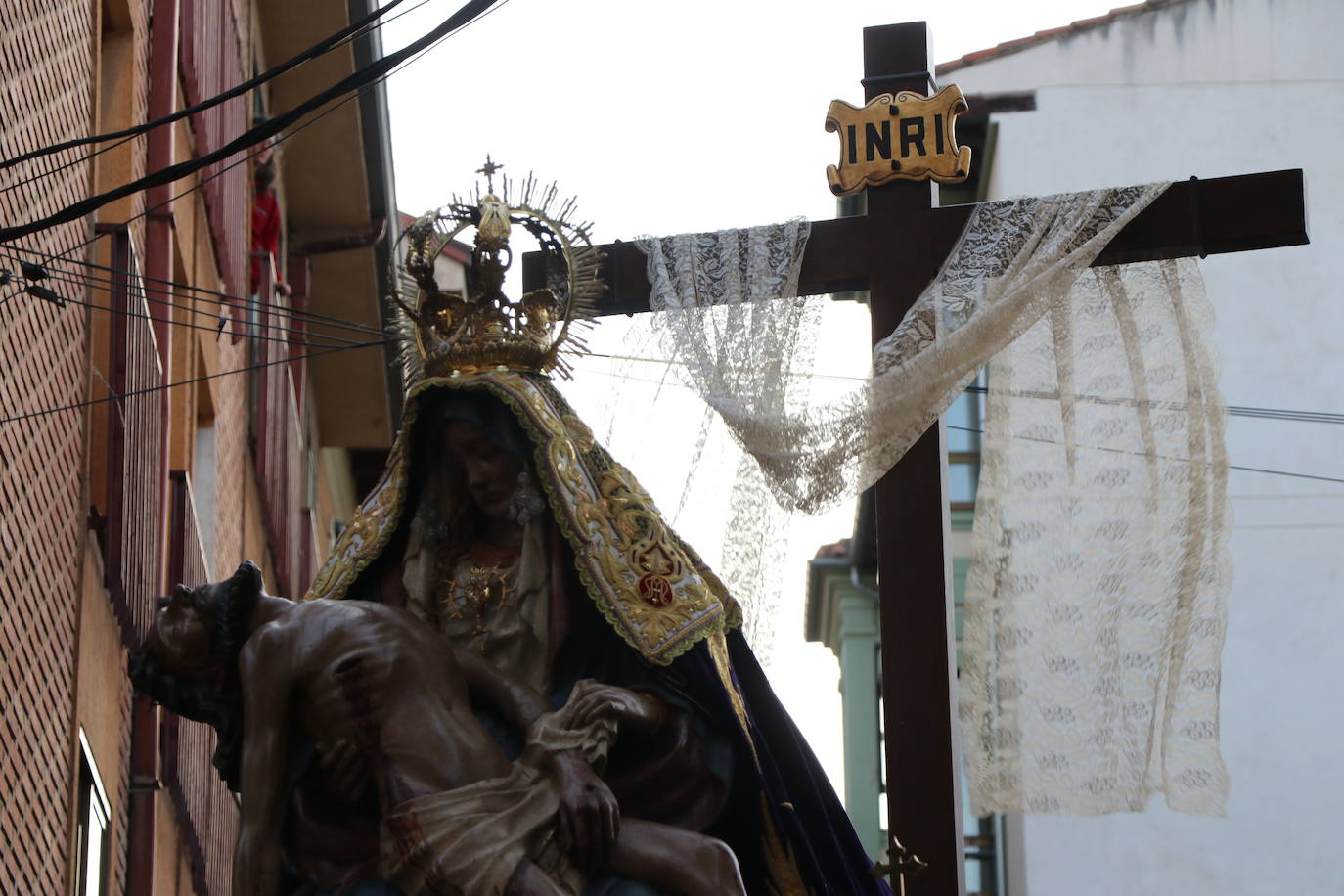 Las imágenes de la Procesión de la Dolorosa