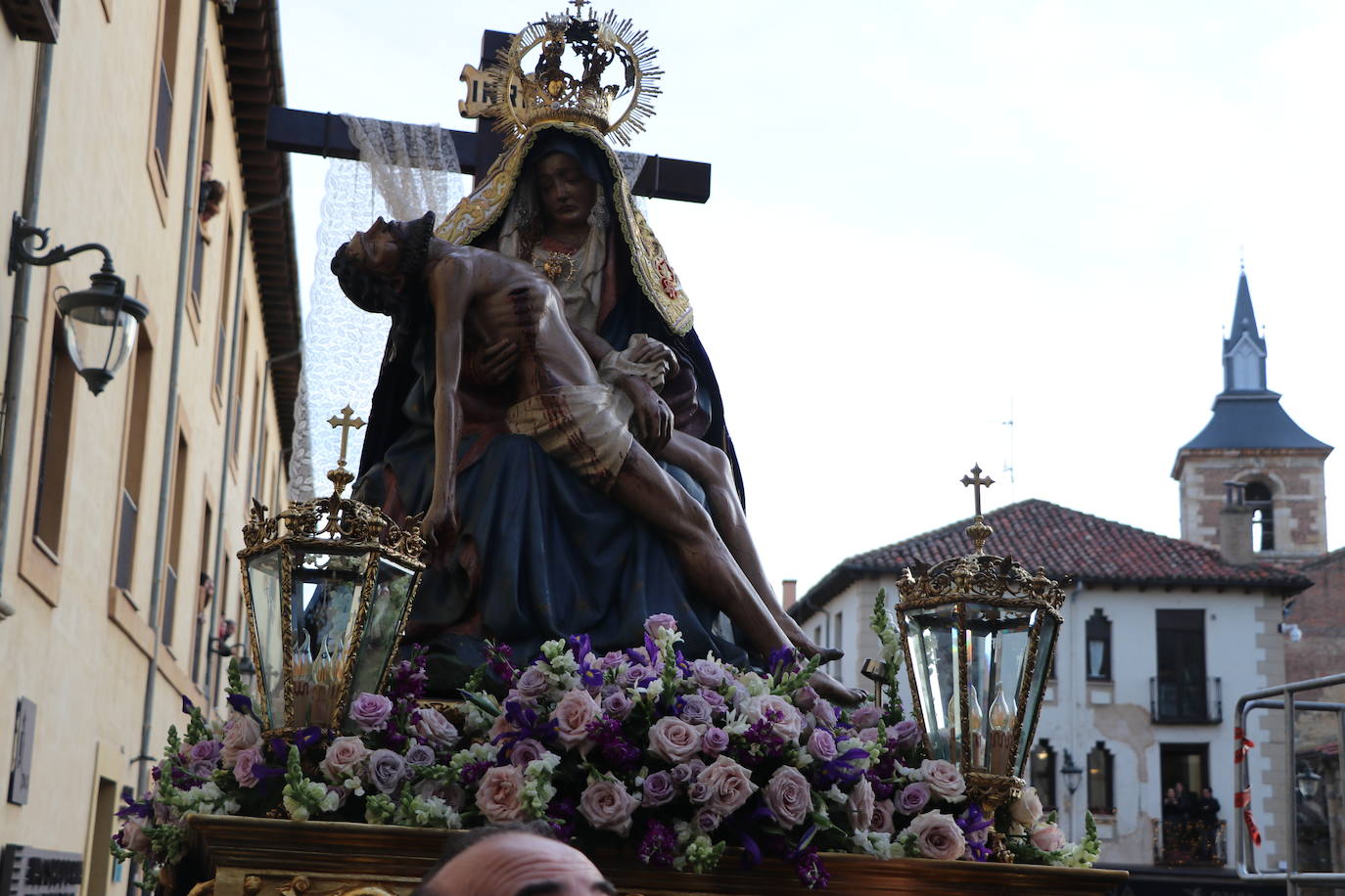 Las imágenes de la Procesión de la Dolorosa