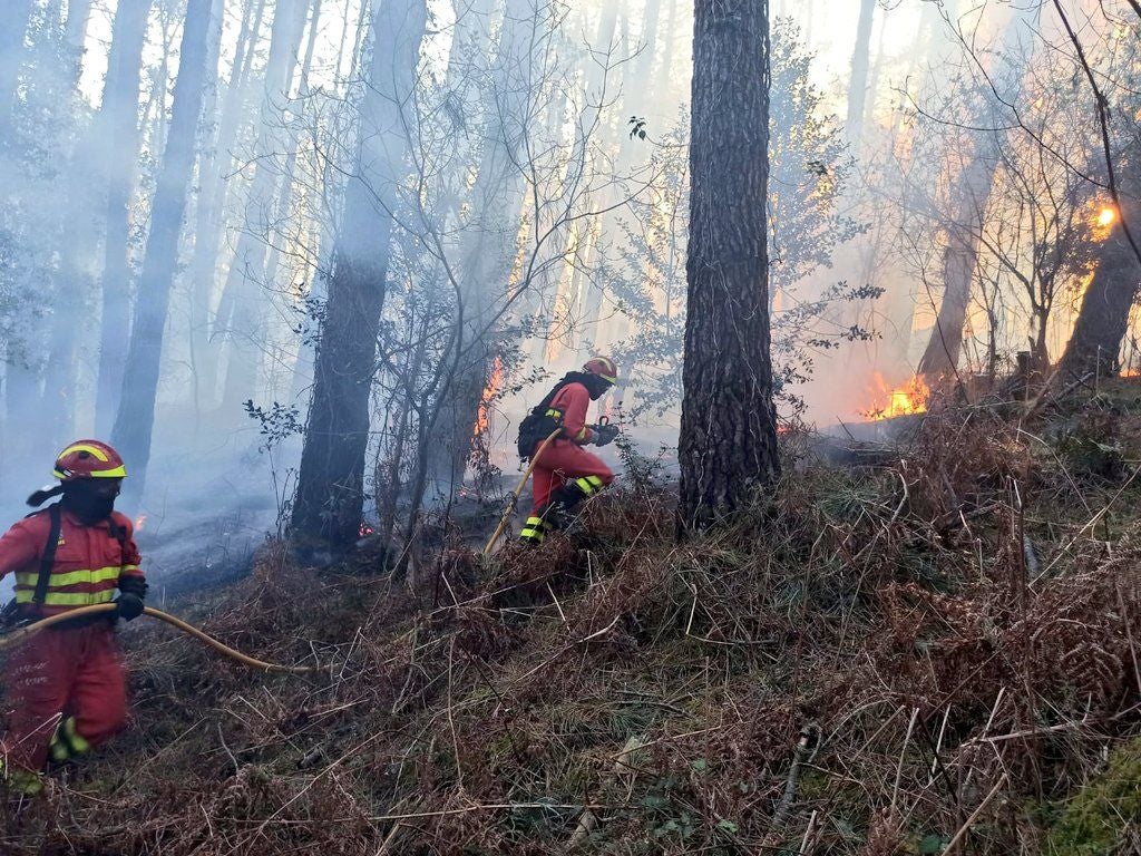 La UME al recate en Asturias