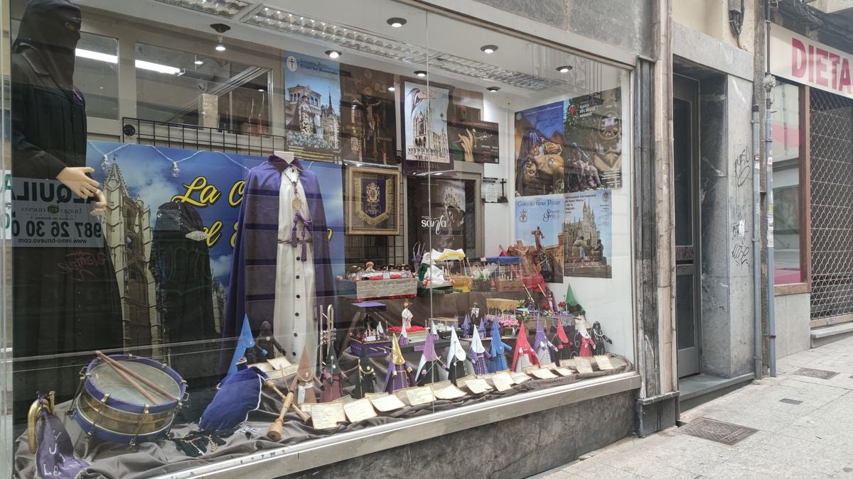 La Pasión desde un escaparate