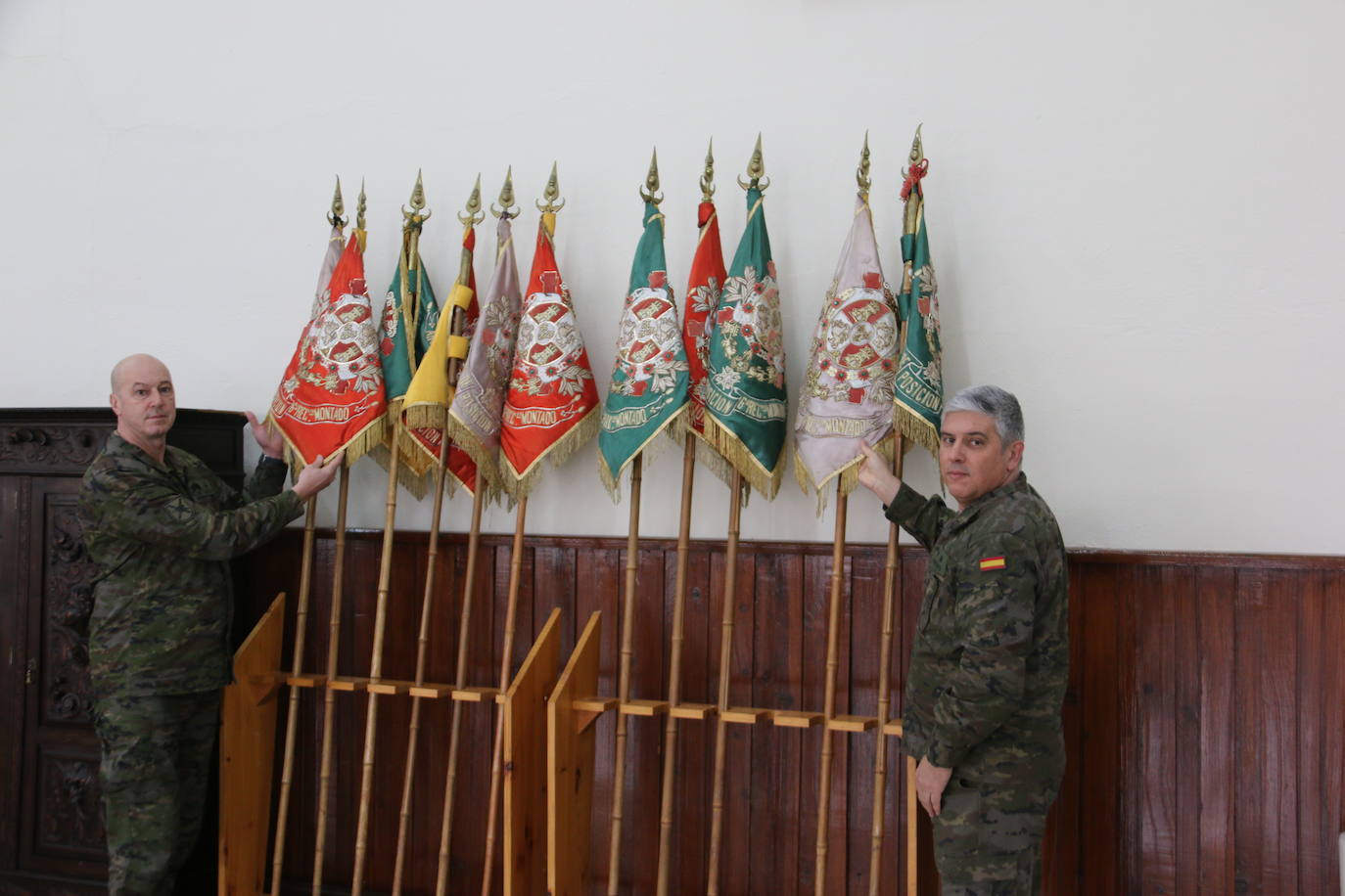 Sala histórica del Maca en la Base Militar &#039;Conde Gazola&#039;