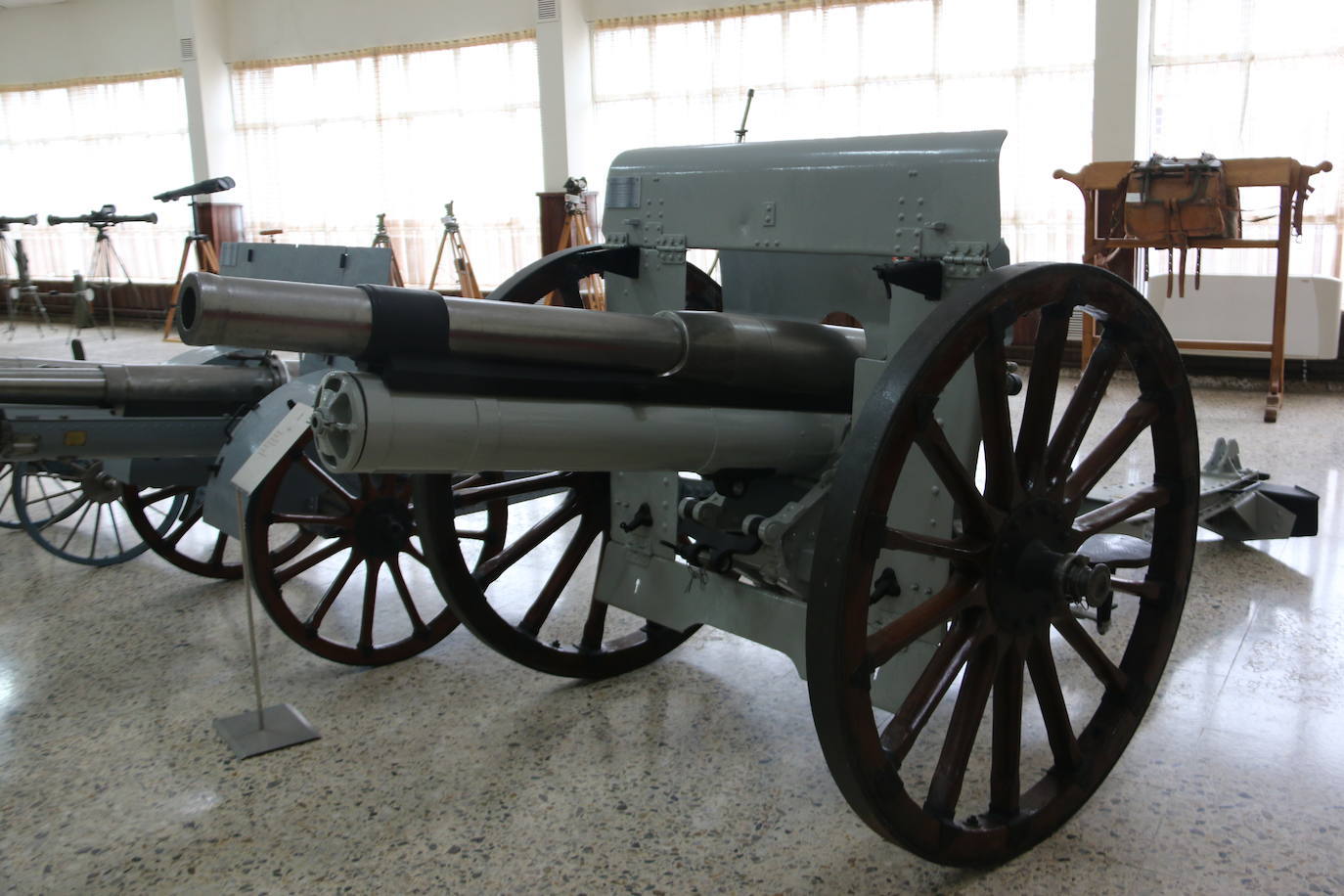 Sala histórica del Maca en la Base Militar &#039;Conde Gazola&#039;