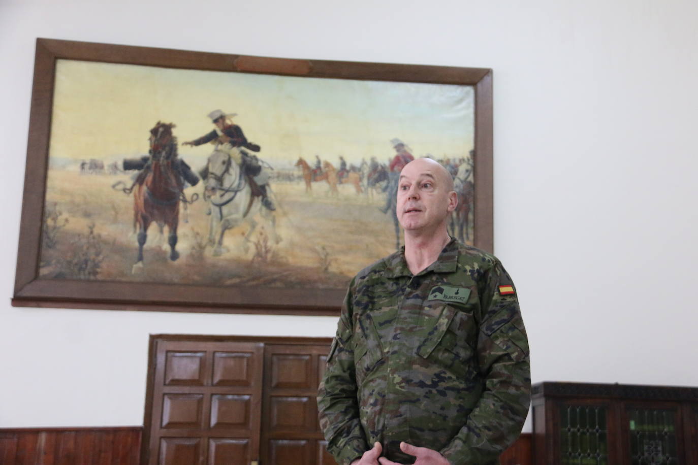 Sala histórica del Maca en la Base Militar &#039;Conde Gazola&#039;