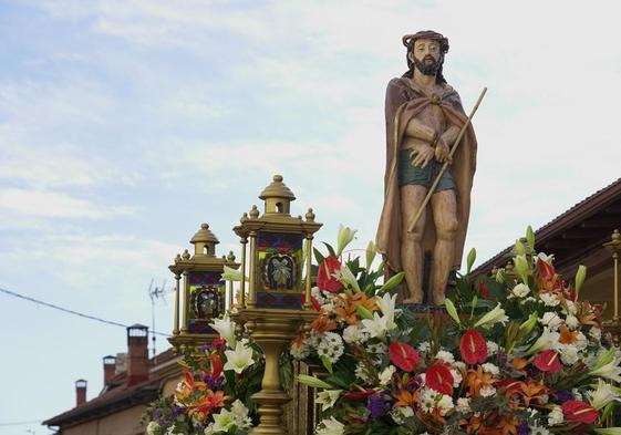 Imagen del paso del Ecce Homo de Santa Marina del Rey.