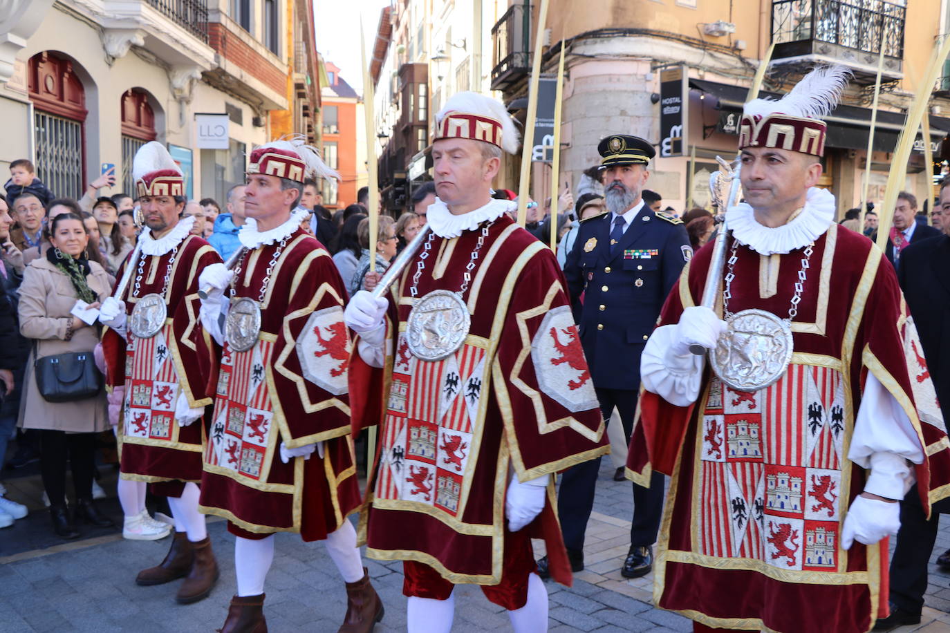 Procesión de las Palmas en León