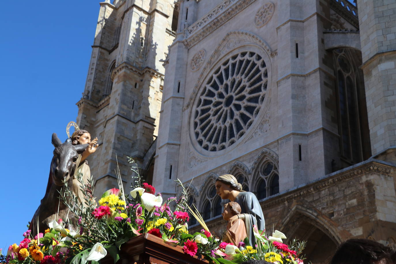 Procesión de las Palmas en León