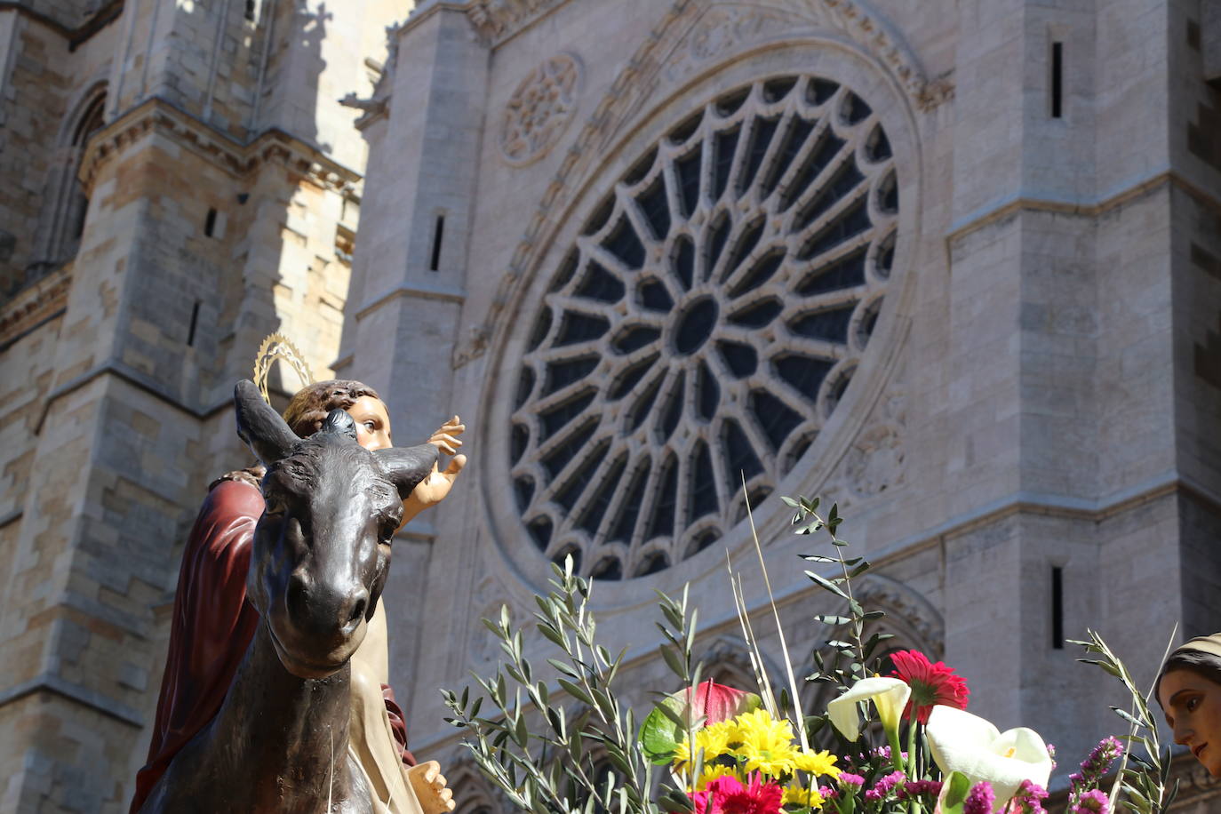 Procesión de las Palmas en León