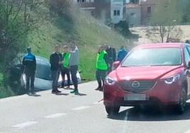Imagen del lugar en el que se ha producido el accidente.