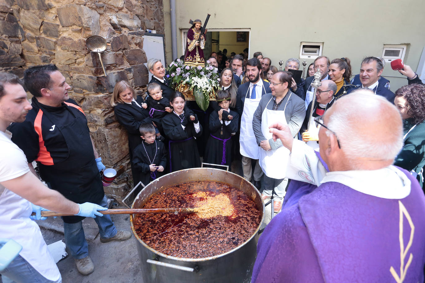Celebración del &#039;Santo Potajero&#039;