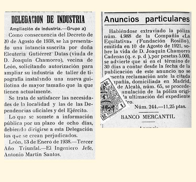 Boletín Oficial (1941) Biblioteca Digital de Castilla y León / Boletín Oficial (1939) Biblioteca Digital de Castilla y León