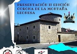 Cartel promocional de la prueba en La Vecilla de Curueño.