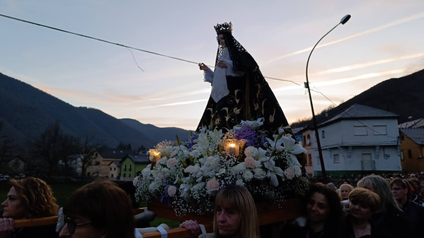 Procesión en Caboalles